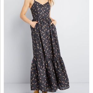 NWT ModCloth In your Nature maxi XXS